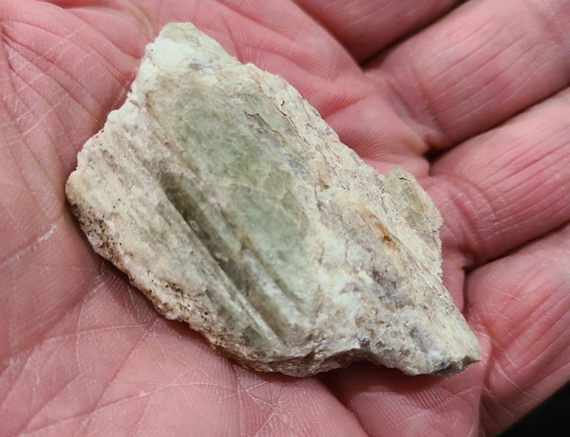 Spodumene from Whabouchi mine, Nemaska Lithium