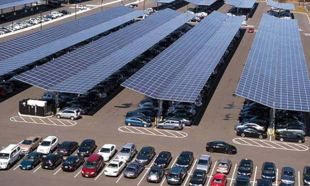 Solar Canopy Massparking